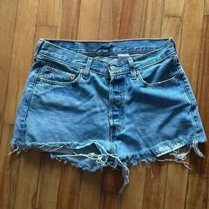 Levi’s  homemade shorts